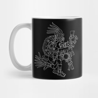 Tonatiuh, Aztec sun deity Mug